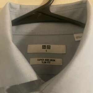 UNIQLO Light Blue Slim Fit Shirt